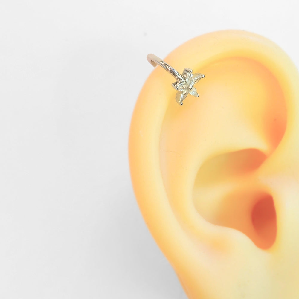 Star Flower Ear Cuff - NovaSmartLinks