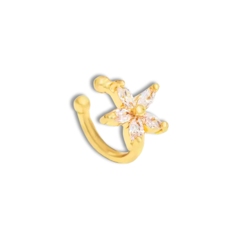Star Flower Ear Cuff - NovaSmartLinks