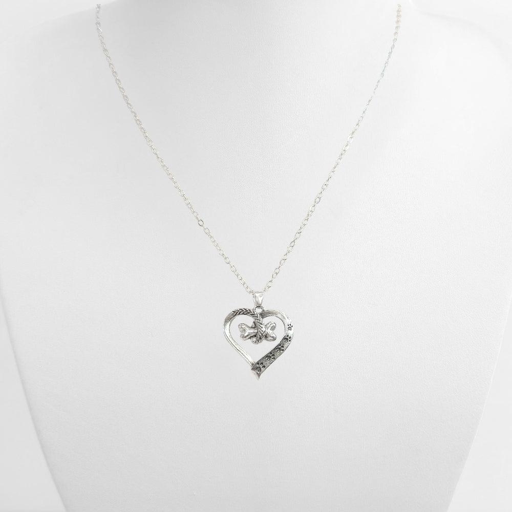 Heart & Bone Necklace - NovaSmartLinks