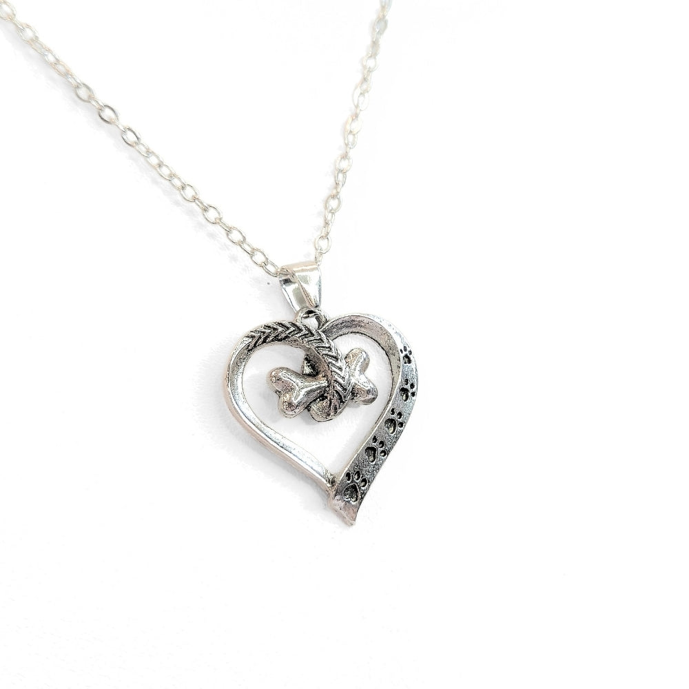 Heart & Bone Necklace - NovaSmartLinks