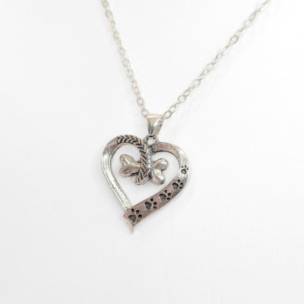 Heart & Bone Necklace - NovaSmartLinks