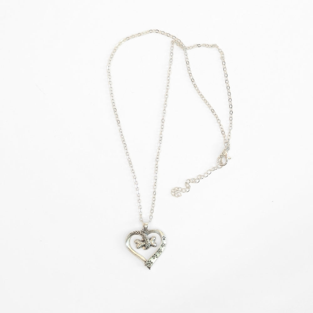 Heart & Bone Necklace - NovaSmartLinks