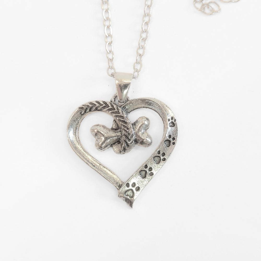 Heart & Bone Necklace - NovaSmartLinks