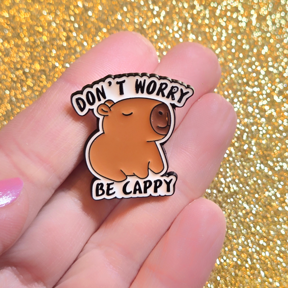Don't Worry Be Cappy | Collectible Pin - NovaSmartLinks