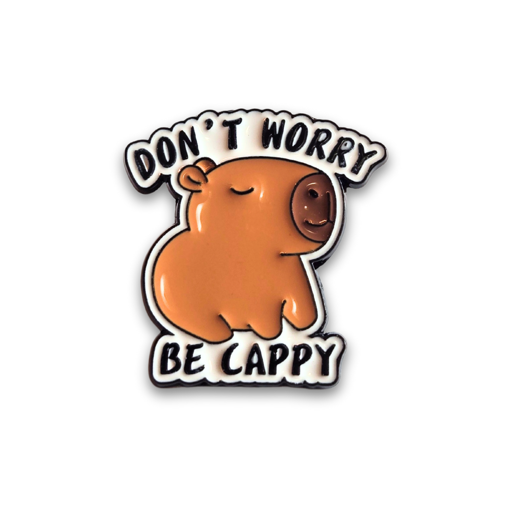 Don't Worry Be Cappy | Collectible Pin - NovaSmartLinks