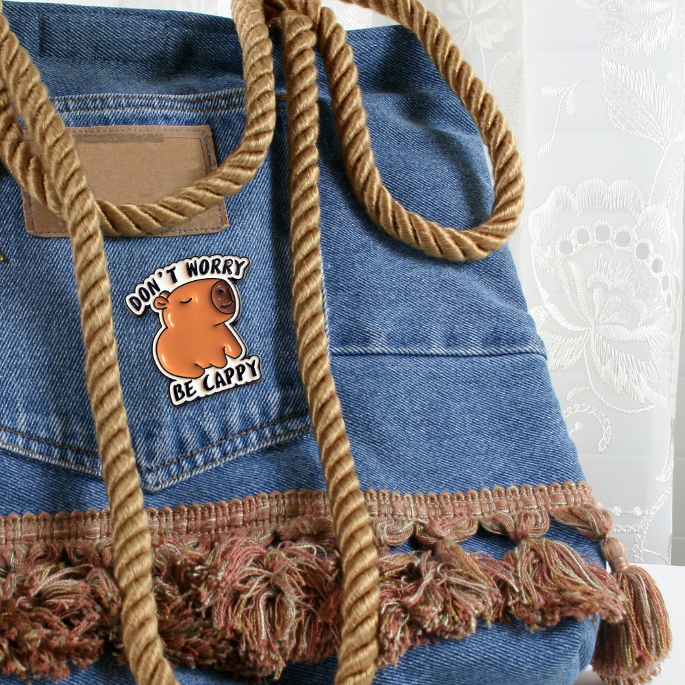Don't Worry Be Cappy | Collectible Pin - NovaSmartLinks