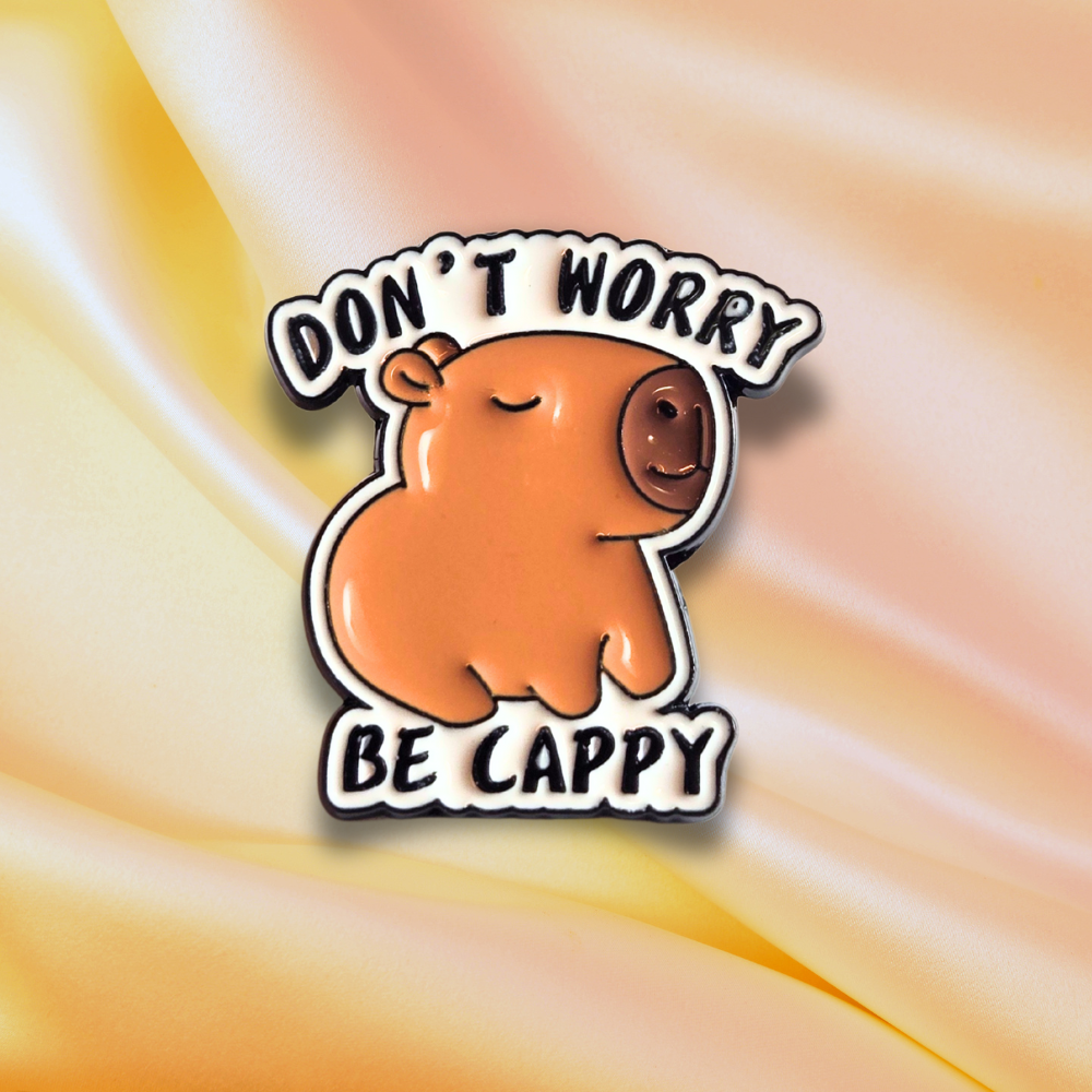 Don't Worry Be Cappy | Collectible Pin - NovaSmartLinks