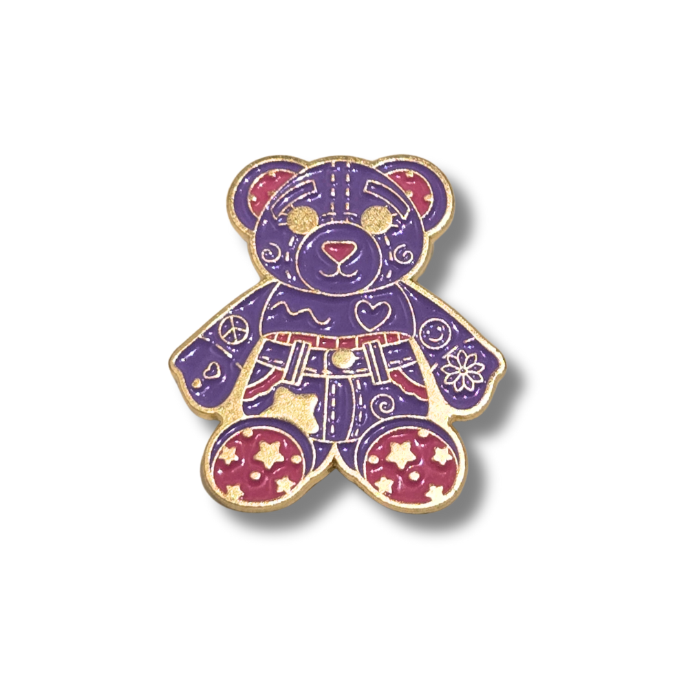 Doodle Bear 90s Retro | Collectible Pin - NovaSmartLinks