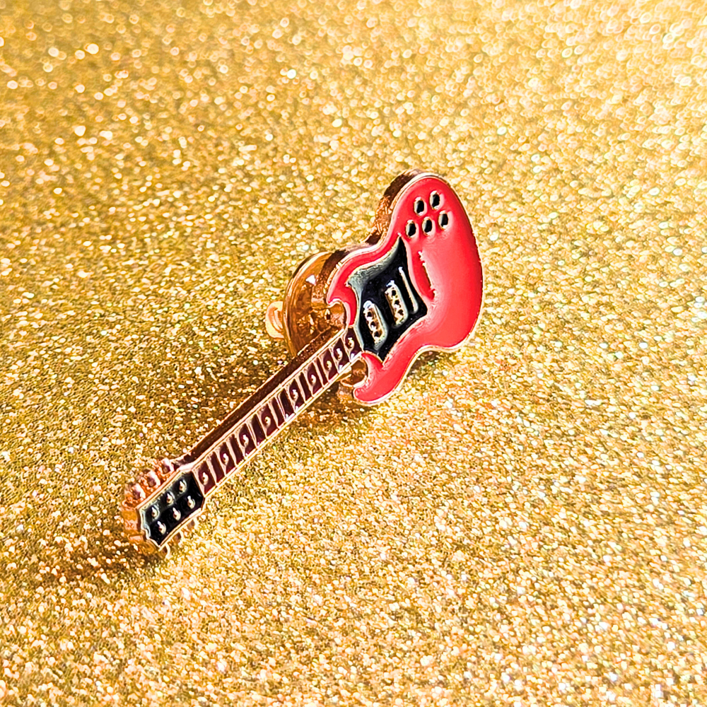 Electric Guitar (Red) | Collectible Pin - NovaSmartLinks