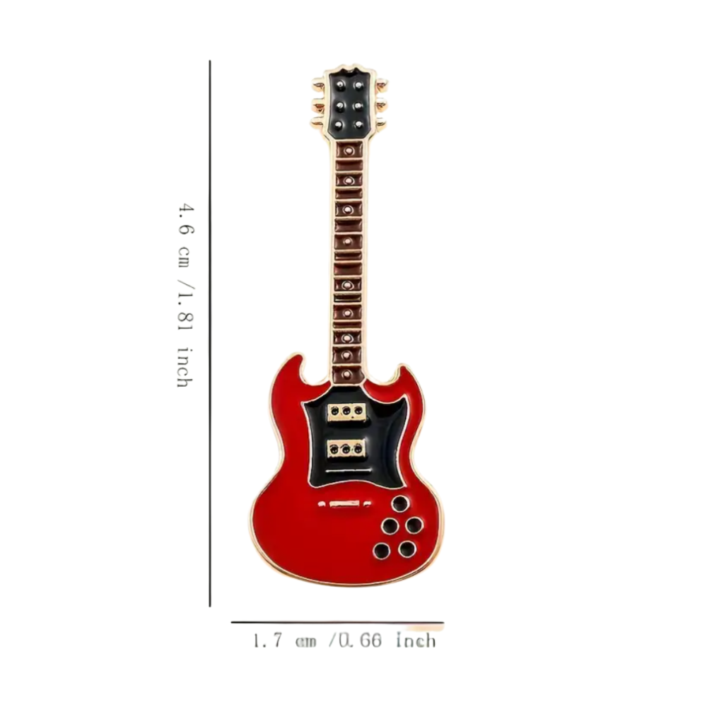 Electric Guitar (Red) | Collectible Pin - NovaSmartLinks