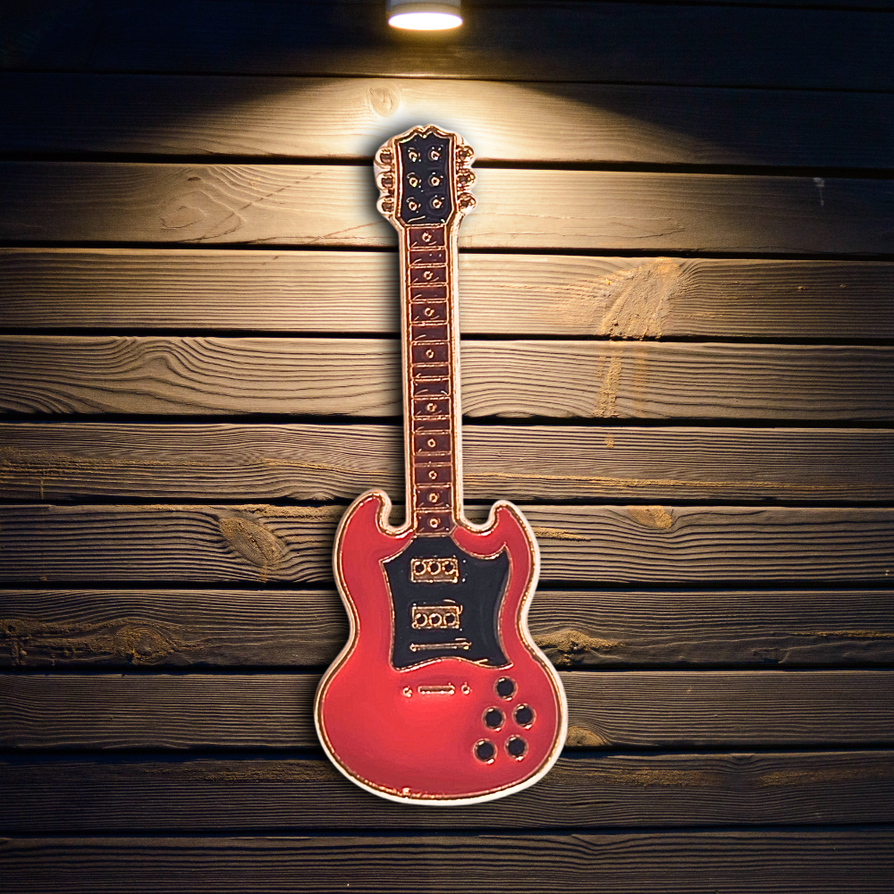 Electric Guitar (Red) | Collectible Pin - NovaSmartLinks