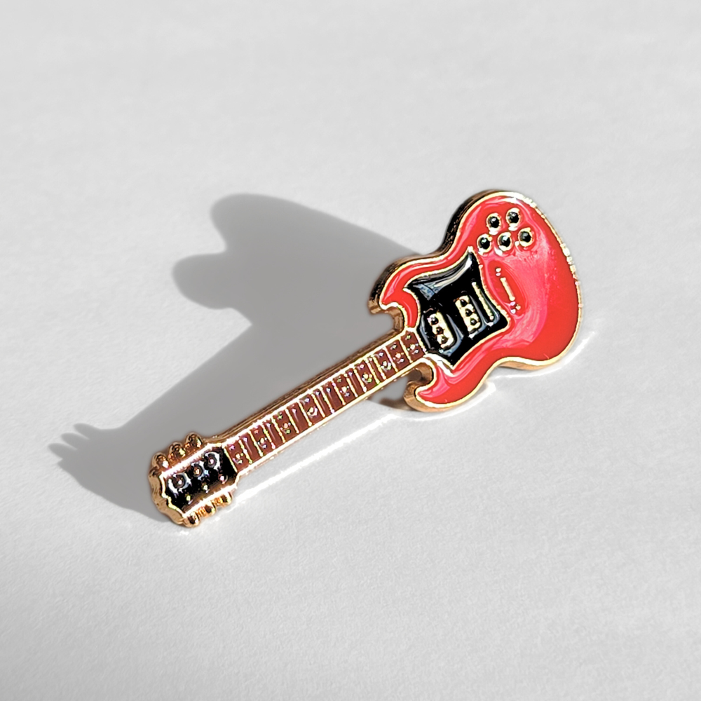 Electric Guitar (Red) | Collectible Pin - NovaSmartLinks