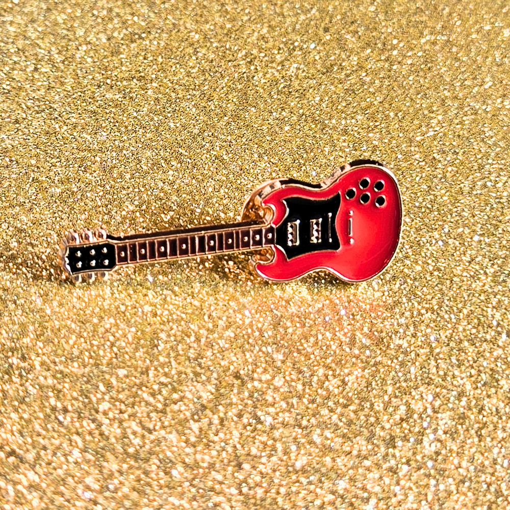 Electric Guitar (Red) | Collectible Pin - NovaSmartLinks