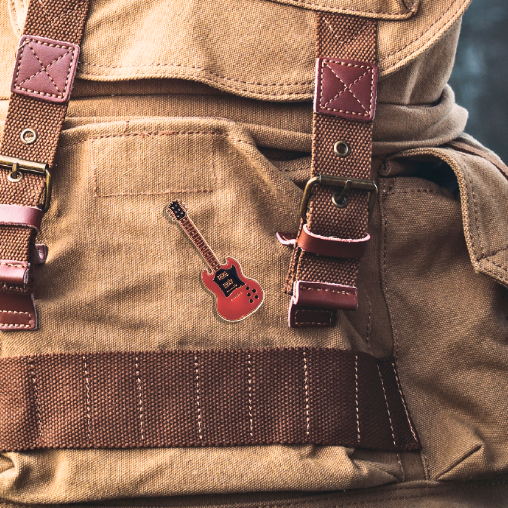 Electric Guitar (Red) | Collectible Pin - NovaSmartLinks