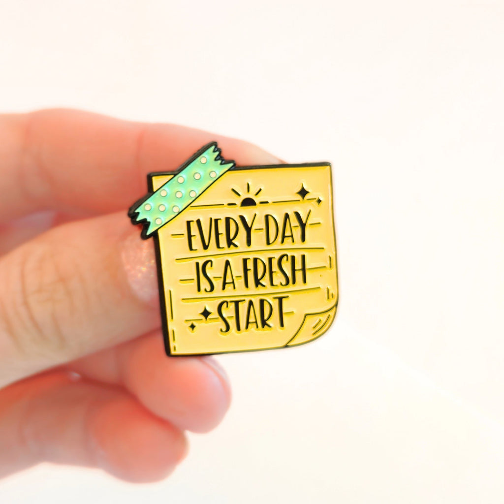 Every Day Is a Fresh Start | Collectible Pin - NovaSmartLinks