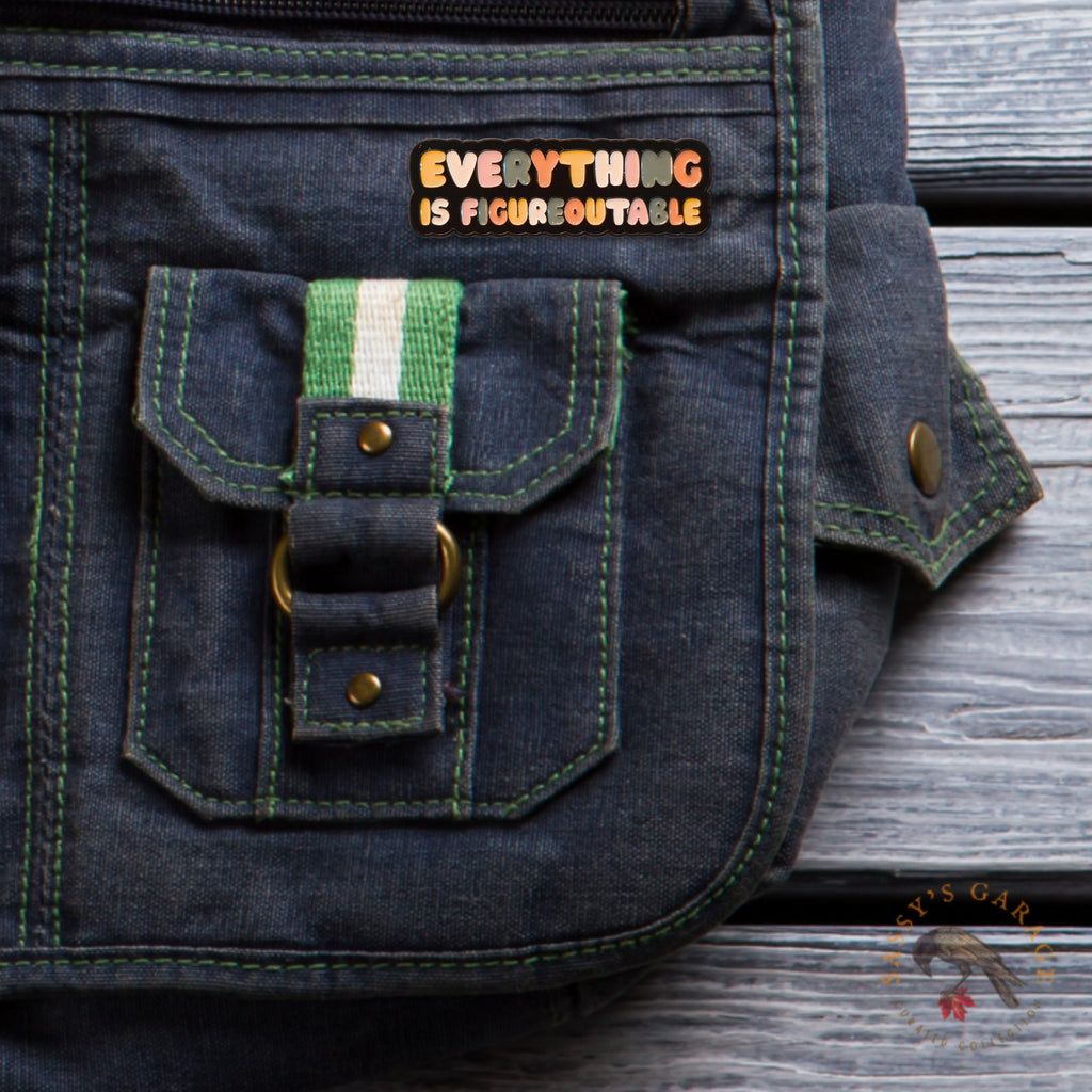Everything Is Figureoutable | Collectible Pin - NovaSmartLinks
