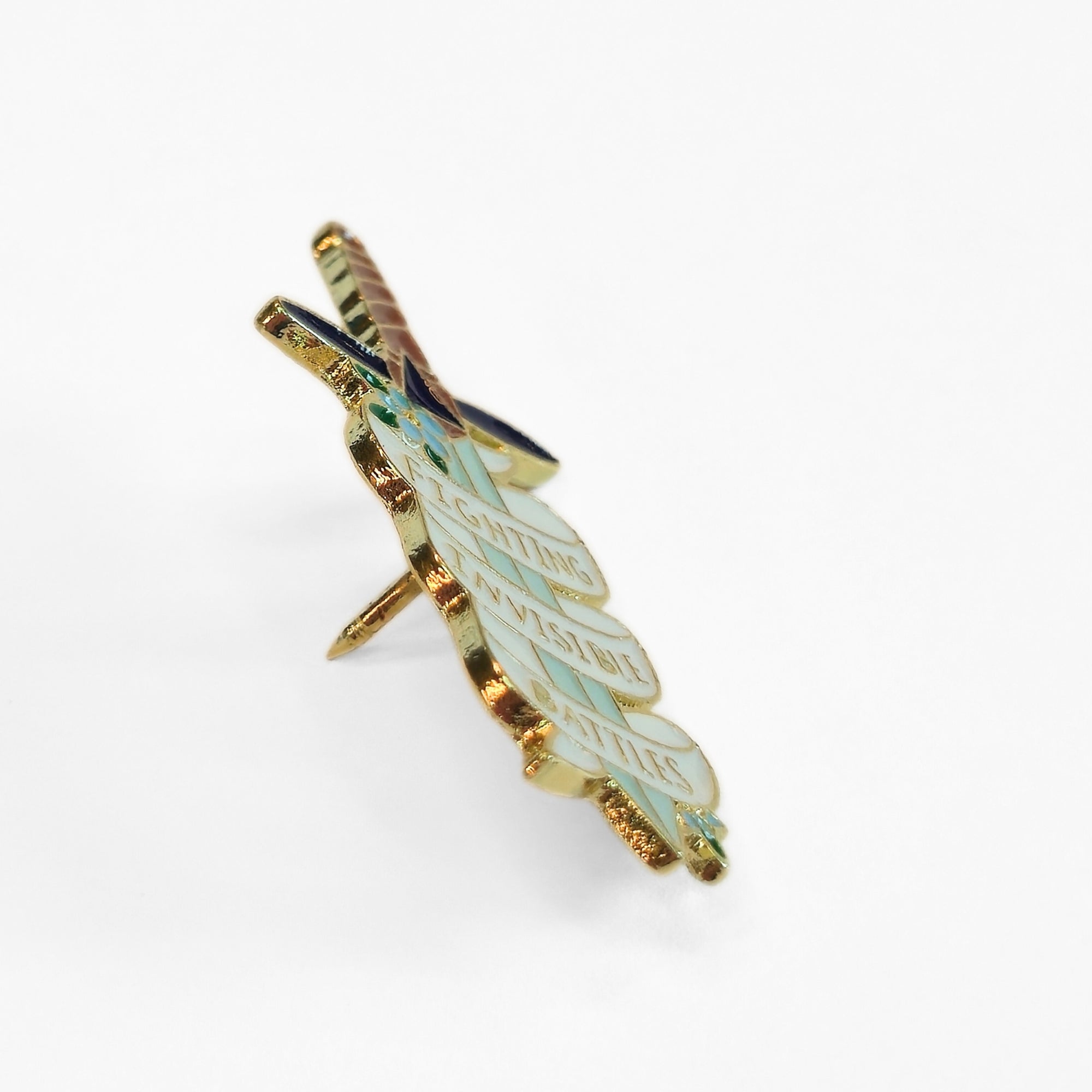 Fighting Invisible Battles | Collectible Pin - NovaSmartLinks