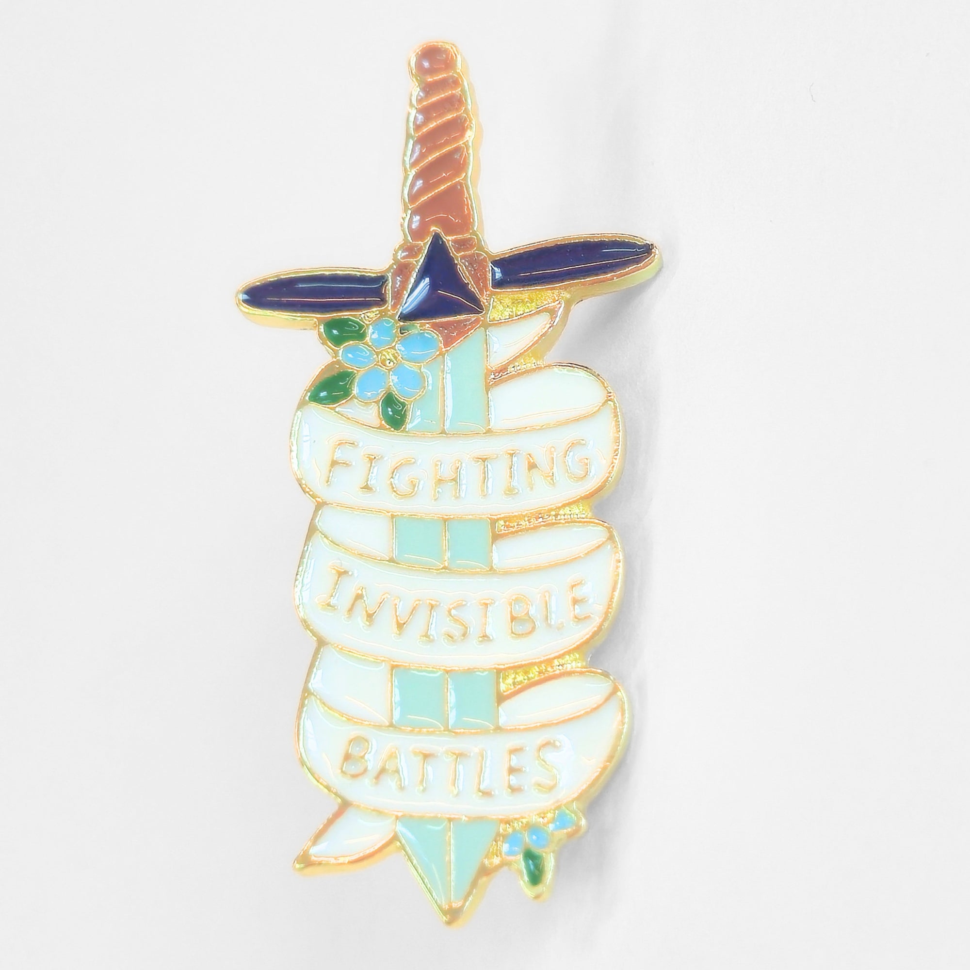 Fighting Invisible Battles | Collectible Pin - NovaSmartLinks