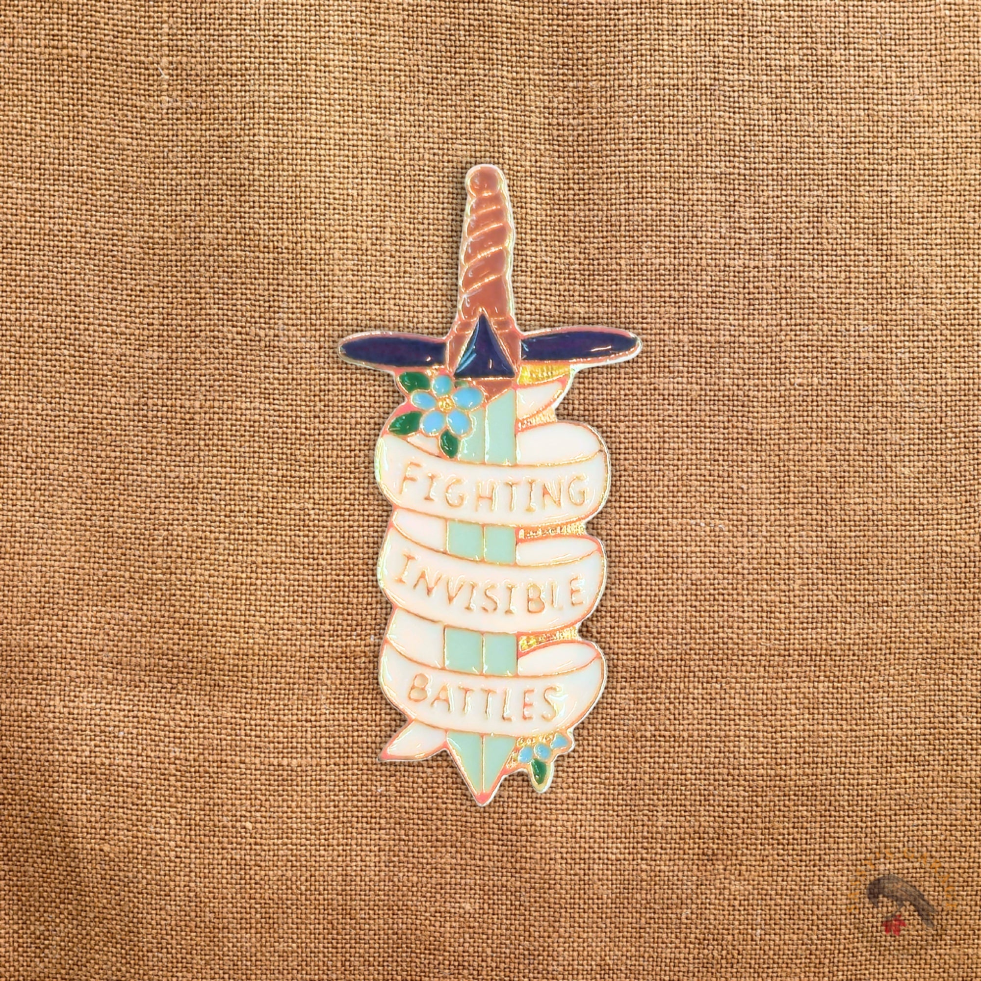 Fighting Invisible Battles | Collectible Pin - NovaSmartLinks