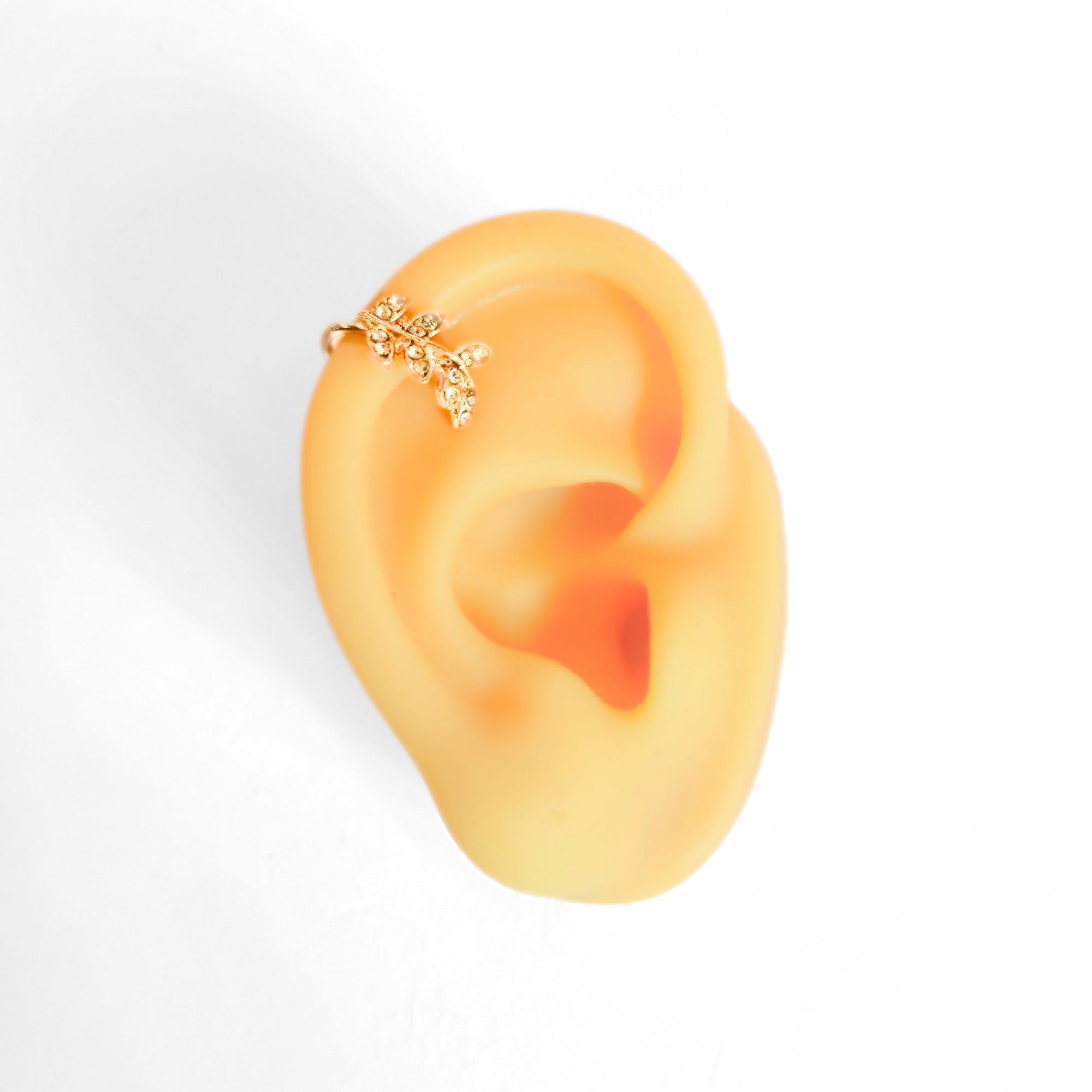 Gold Leaf Ear Cuff - NovaSmartLinks