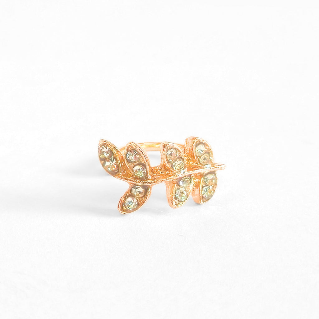 Gold Leaf Ear Cuff - NovaSmartLinks