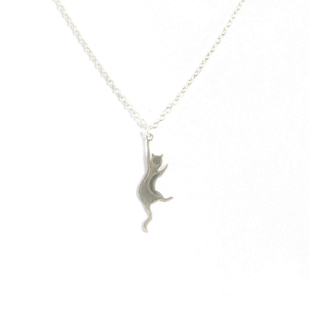 Hang In There Kitty Necklace - NovaSmartLinks