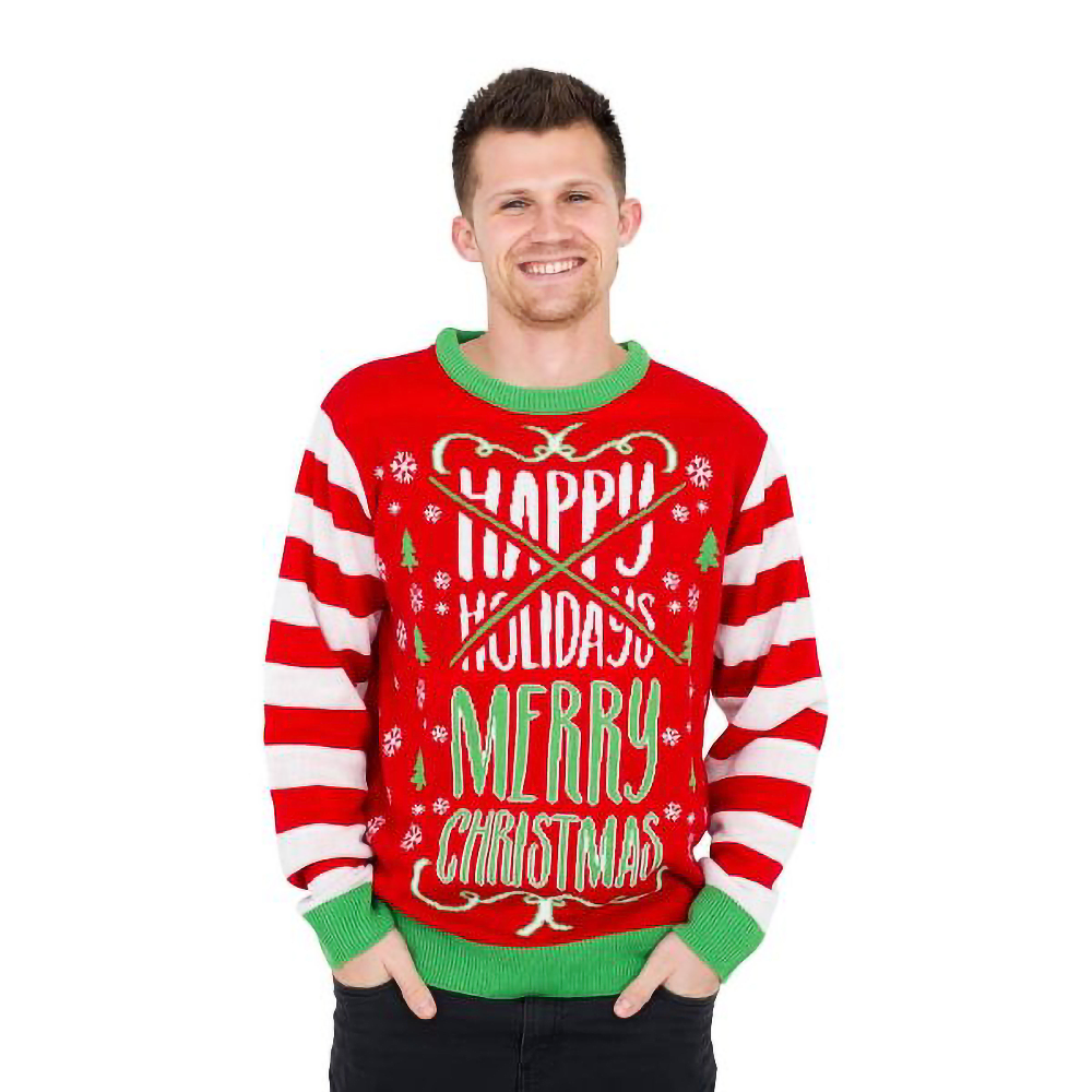 Happy Holidays Merry  Sweater - NovaSmartLinks