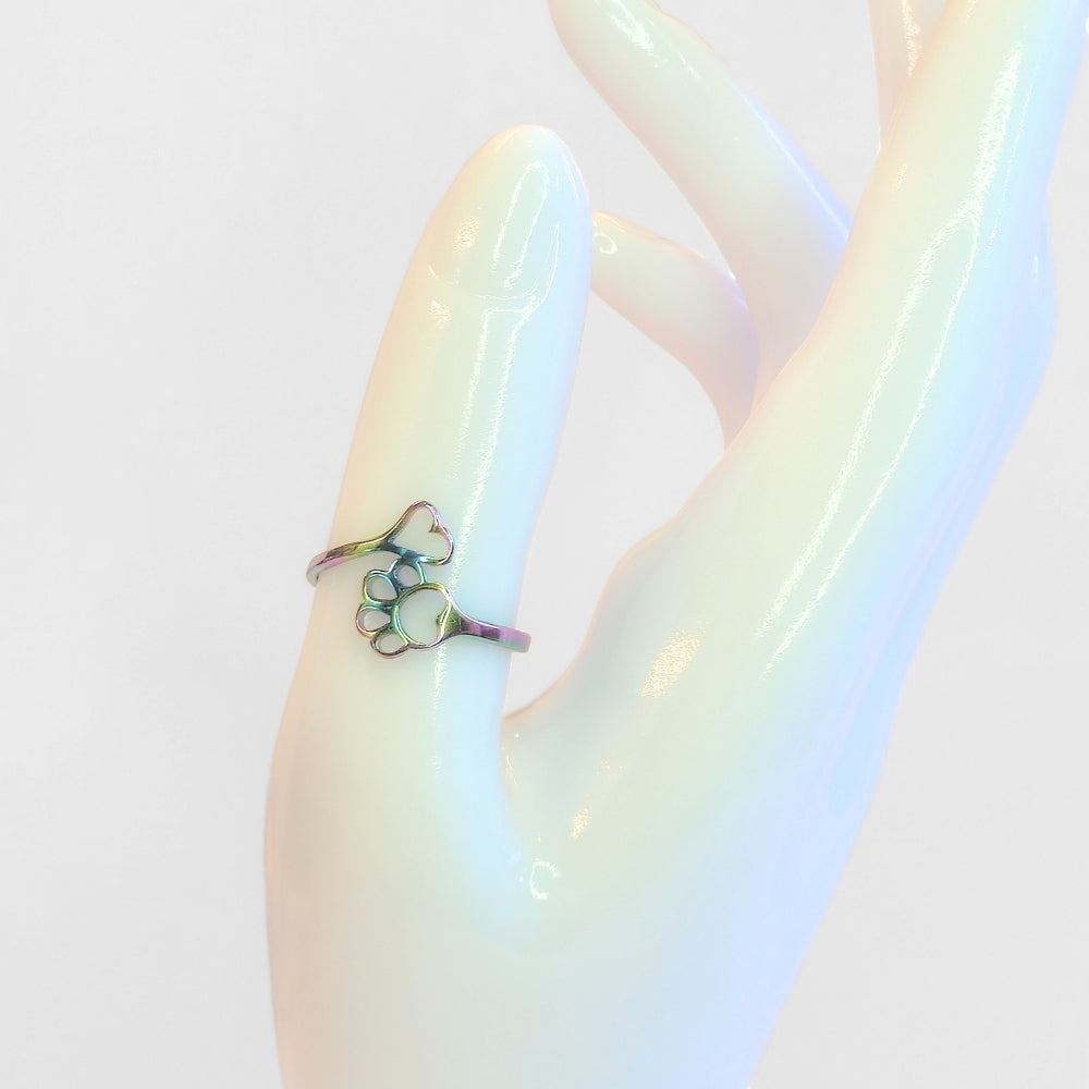 Heart & Paw Ring - NovaSmartLinks