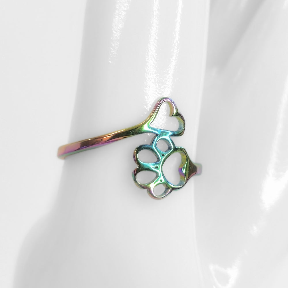 Heart & Paw Ring - NovaSmartLinks