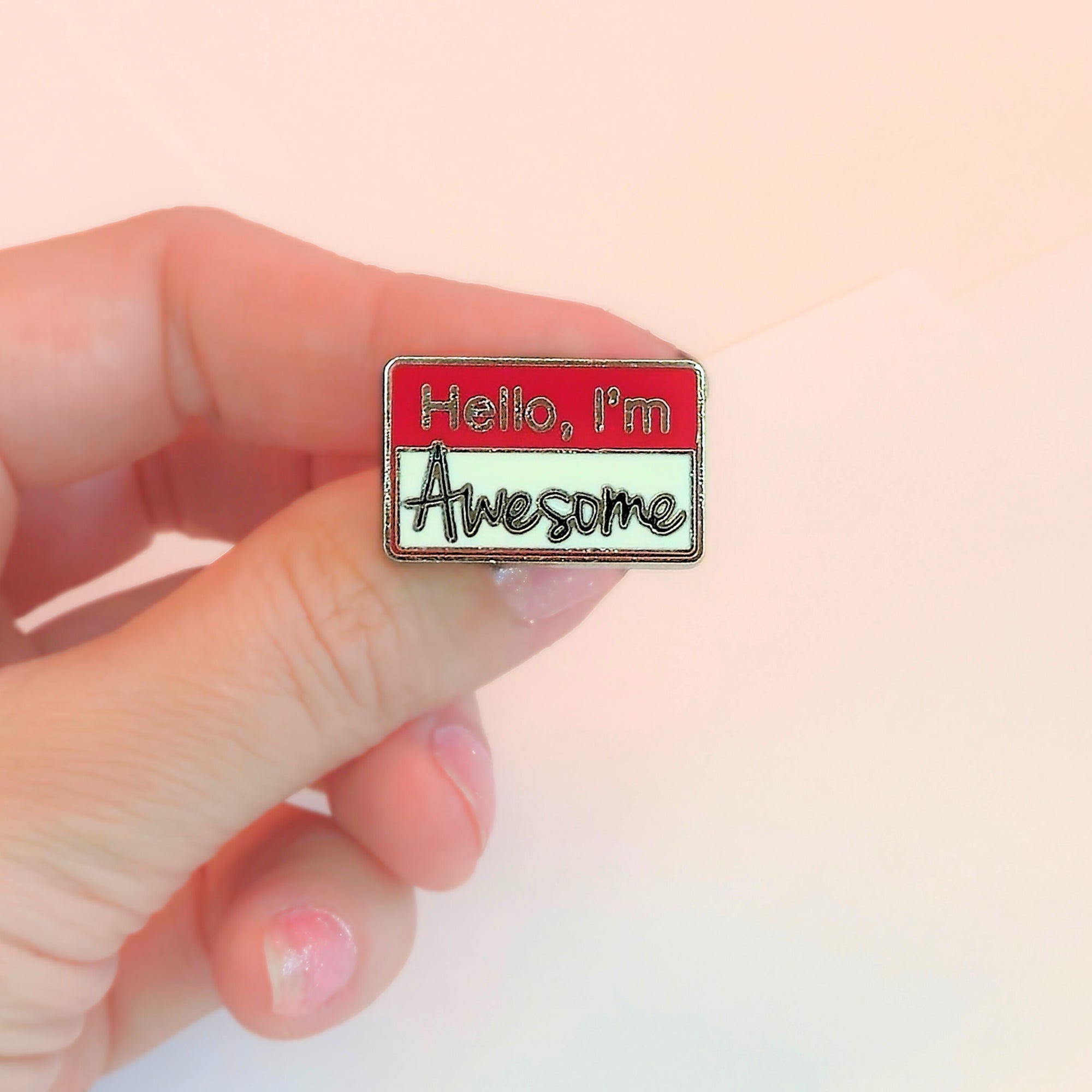 Hello I'm Awesome | Collectible Pin - NovaSmartLinks