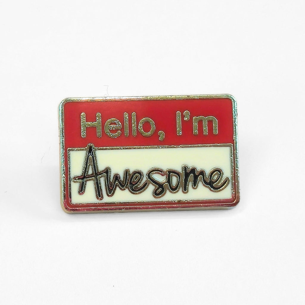 Hello I'm Awesome | Collectible Pin - NovaSmartLinks