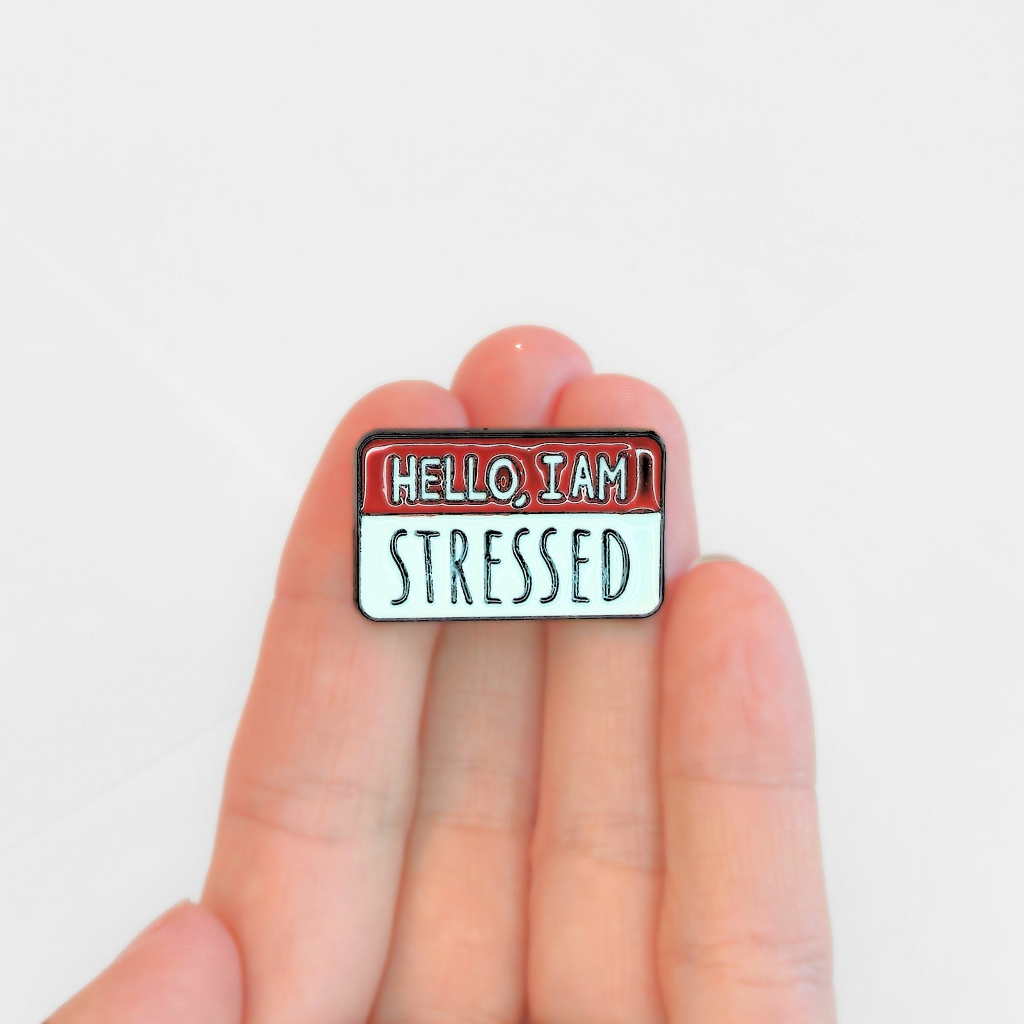 Hello, I Am Stressed | Collectible Pin - NovaSmartLinks