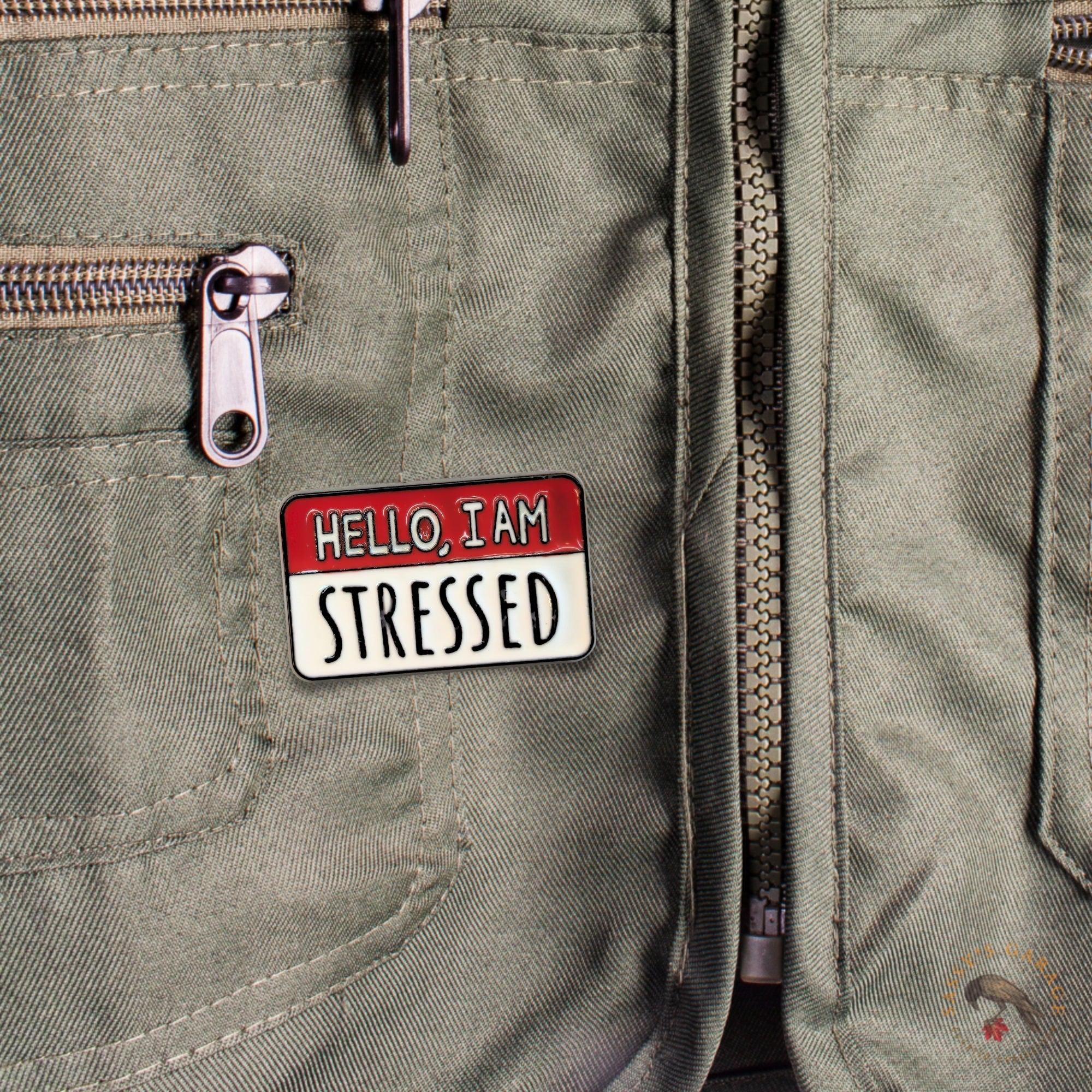 Hello, I Am Stressed | Collectible Pin - NovaSmartLinks