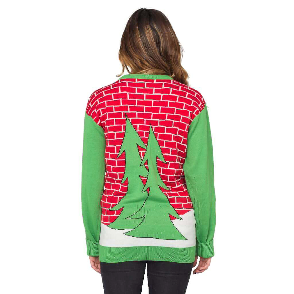 Holiday Cheers! Santa With Beer Holder Stocking  Sweater - NovaSmartLinks