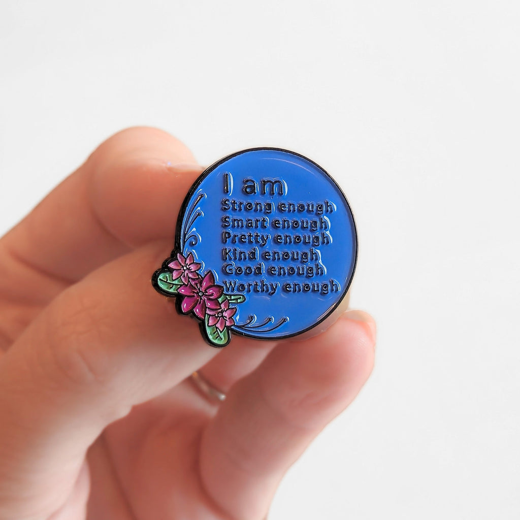 I Am (More Than) Enough | Collectible Pin - NovaSmartLinks