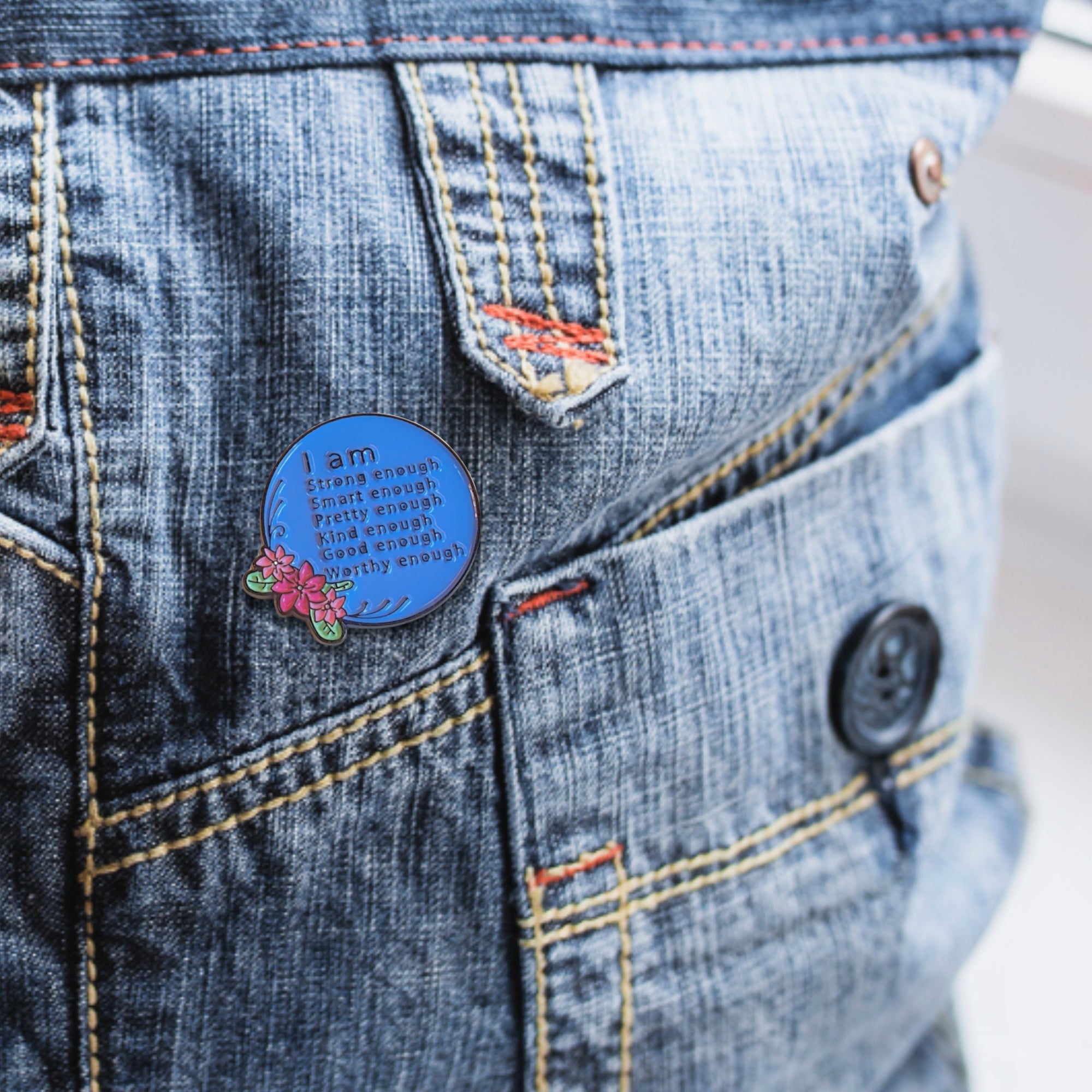 I Am (More Than) Enough | Collectible Pin - NovaSmartLinks