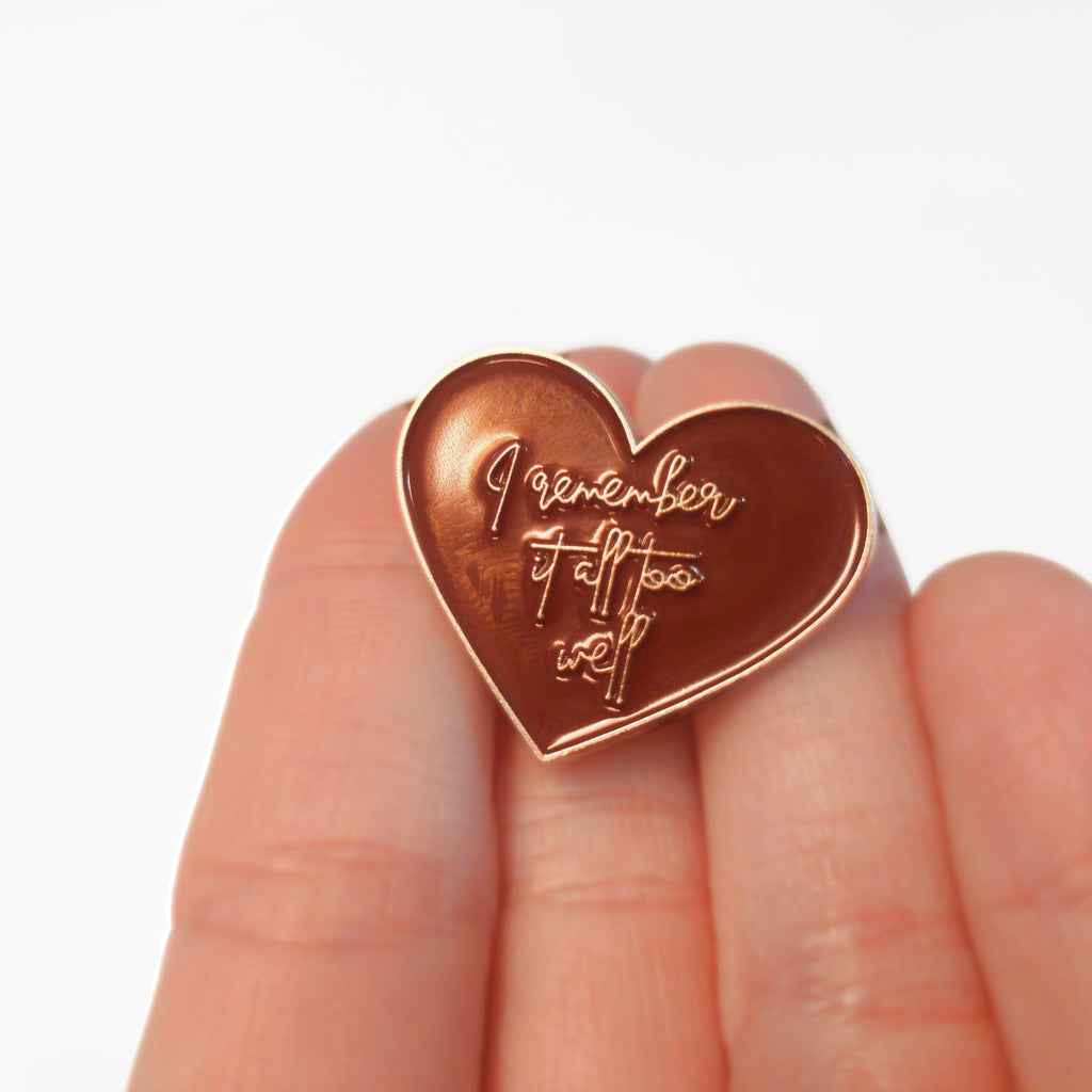 I Remember It All Too Well | Collectible Pin - NovaSmartLinks