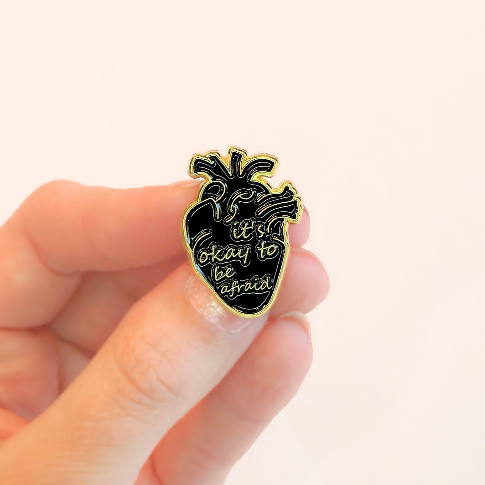 It's Okay To Be Afraid | Collectible Pin - NovaSmartLinks