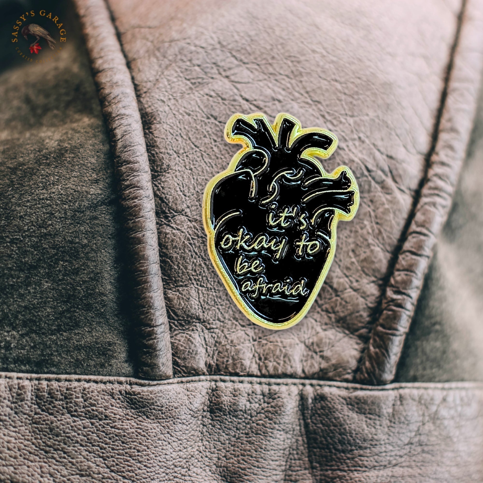 It's Okay To Be Afraid | Collectible Pin - NovaSmartLinks