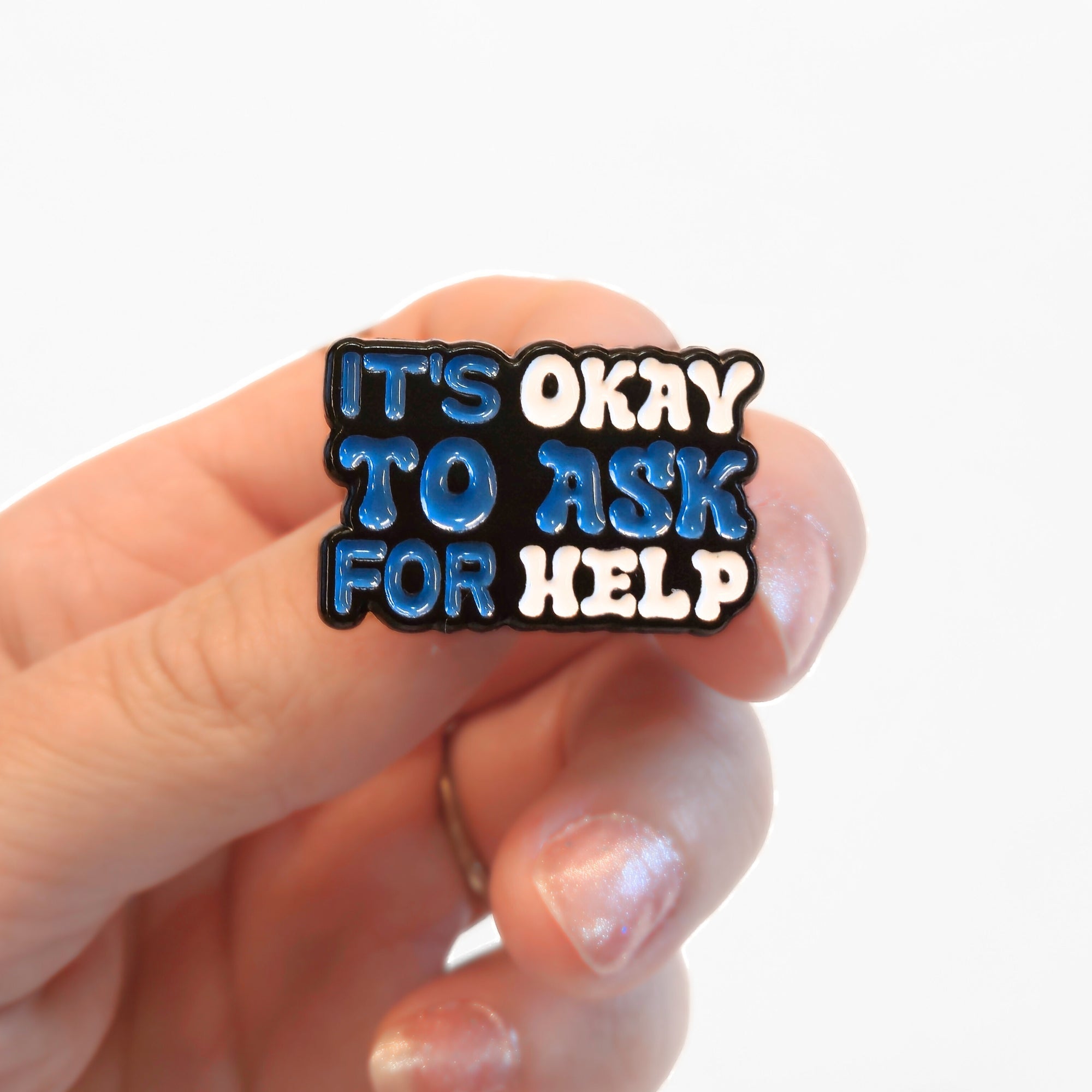 It's Okay to Ask For Help | Collectible Pin - NovaSmartLinks