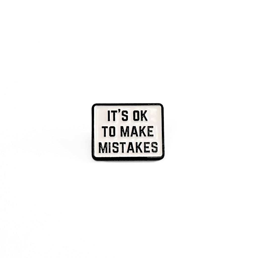 It's Ok To Make Mistakes | Collectible Pin - NovaSmartLinks