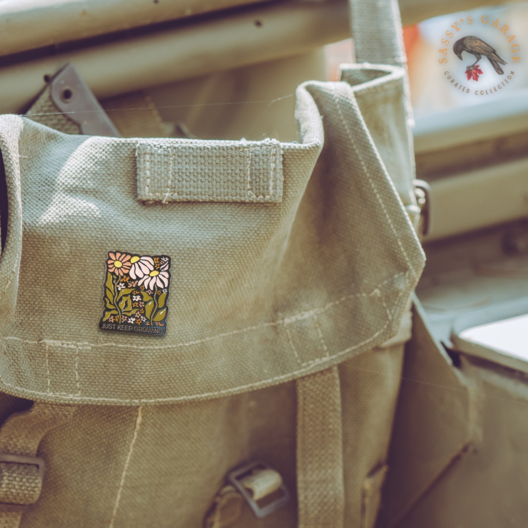 Just Keep Growing | Collectible Pin - NovaSmartLinks