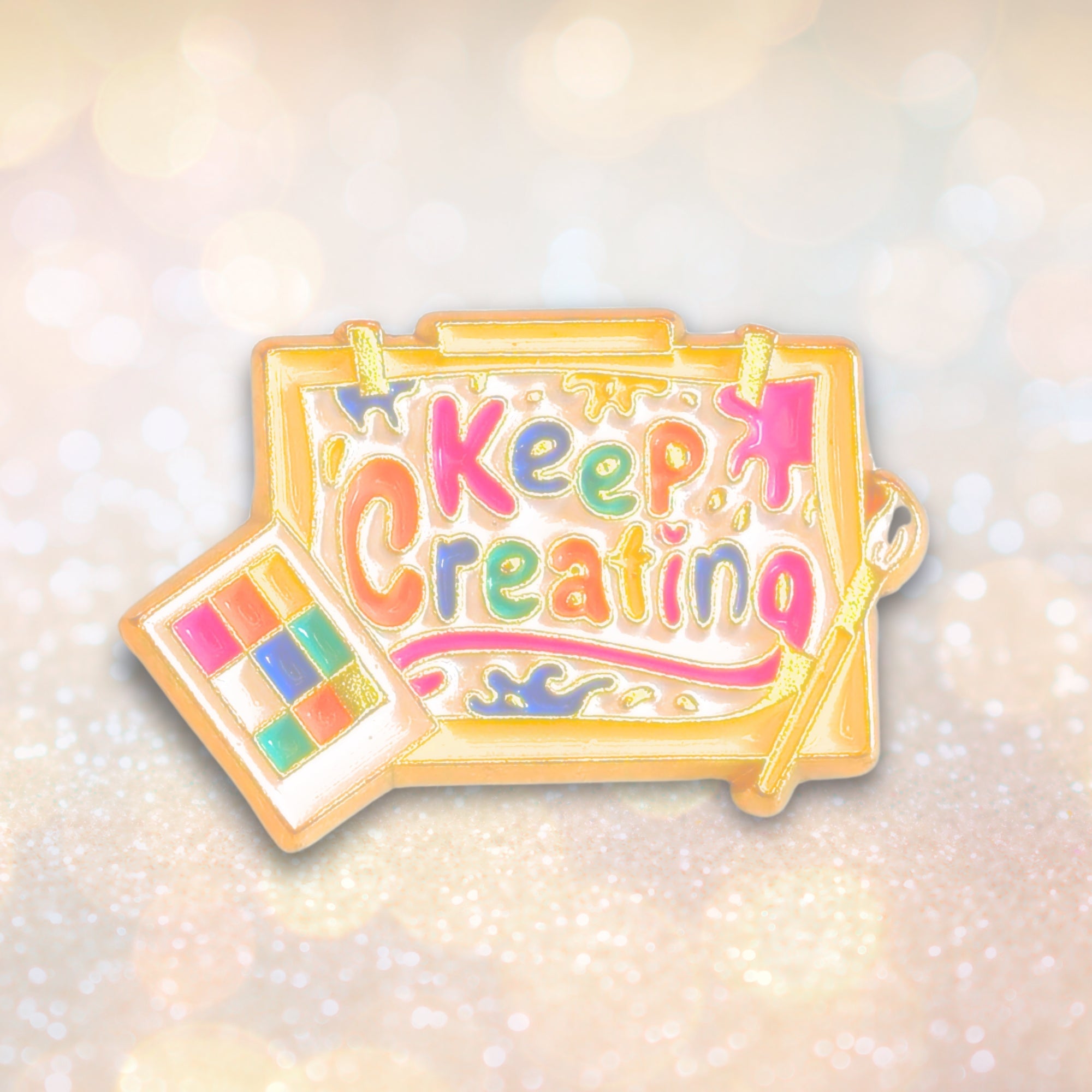 Keep Creating | Collectible Pin - NovaSmartLinks