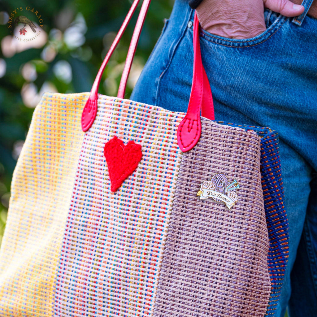 Knit Happens | Collectible Pin - NovaSmartLinks