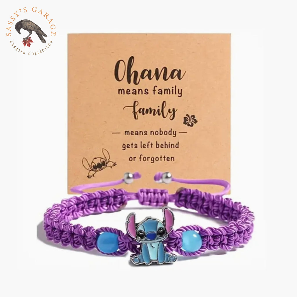 Lilo & Stitch Braided Bracelet - NovaSmartLinks