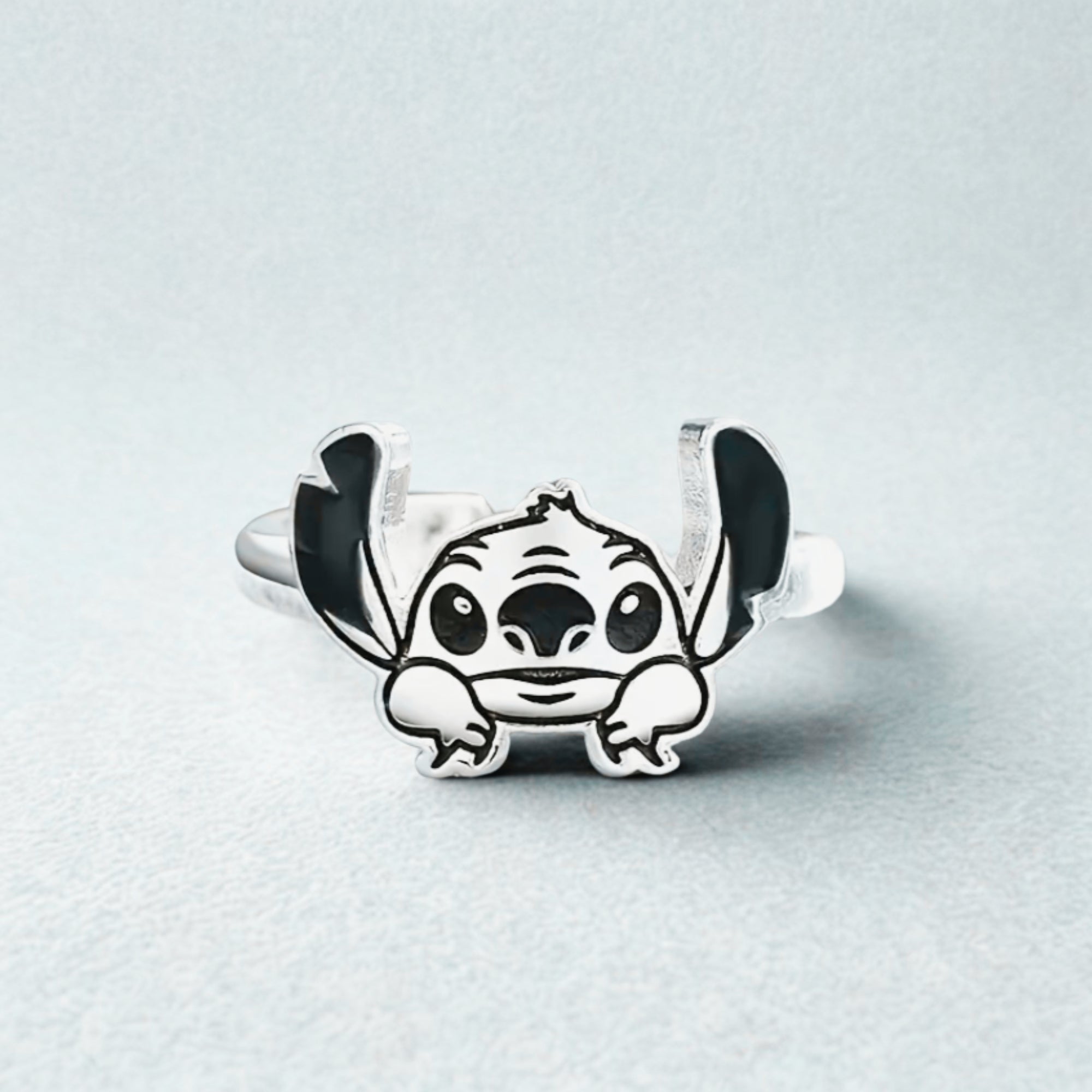 Lilo & Stitch | Silver Stitch Ring - NovaSmartLinks