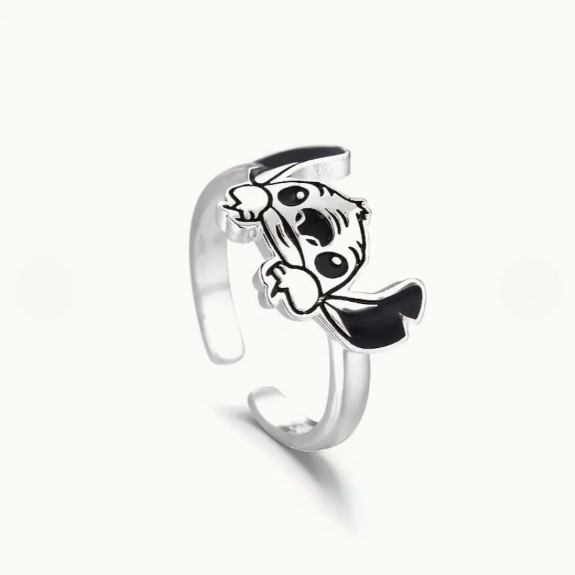 Lilo & Stitch | Silver Stitch Ring - NovaSmartLinks