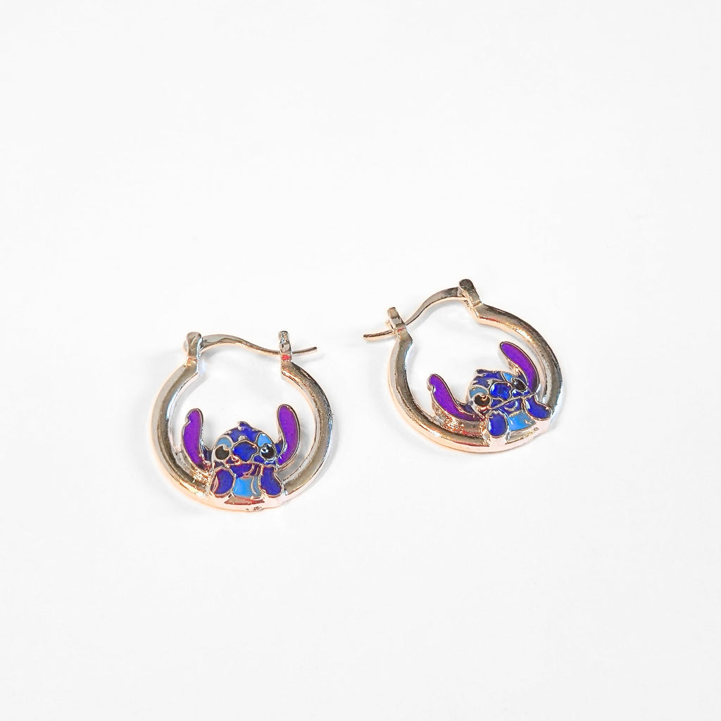 Lilo & Stitch | Silver Stitch Earrings - NovaSmartLinks
