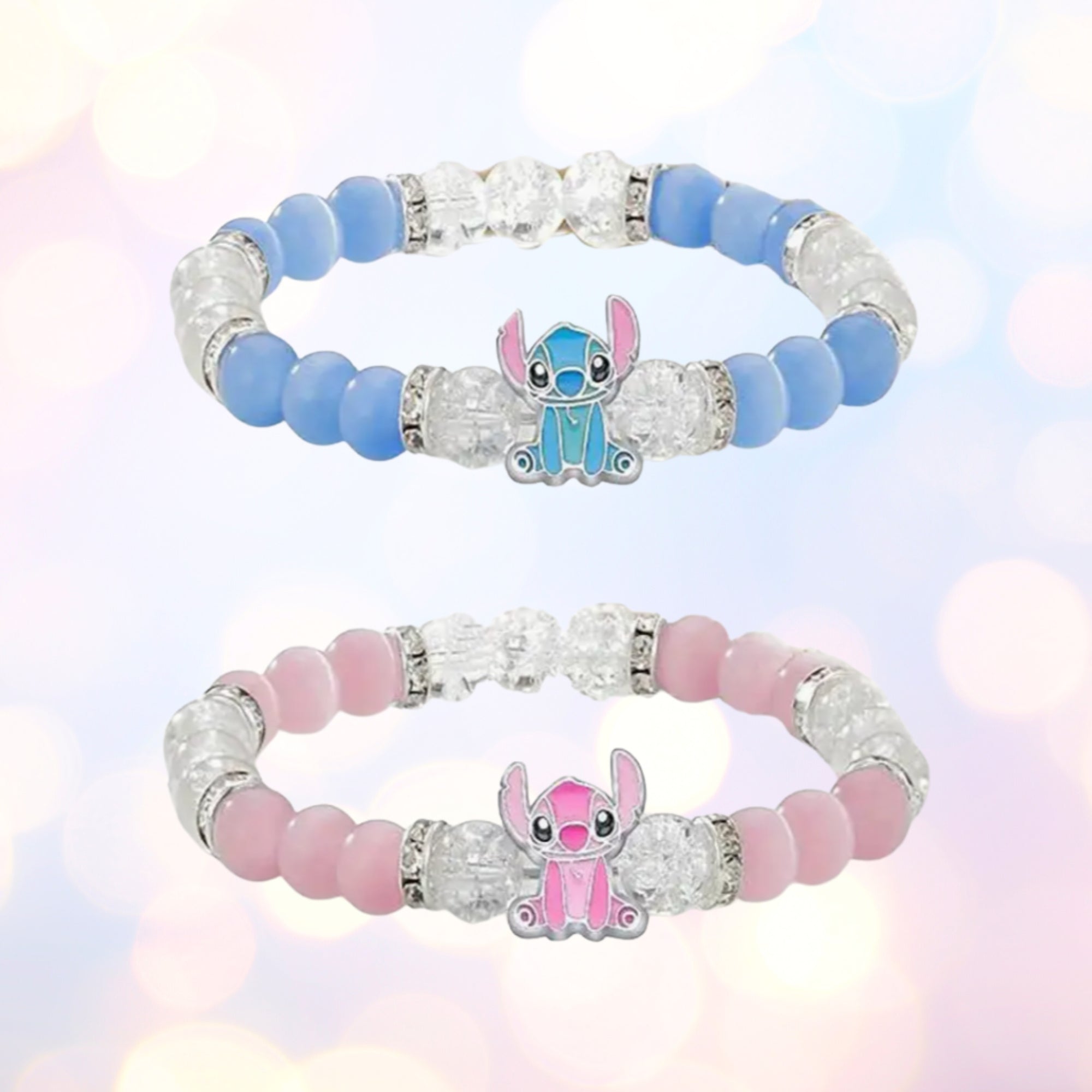 Lilo & Stitch Beaded Glitter Bracelet - NovaSmartLinks