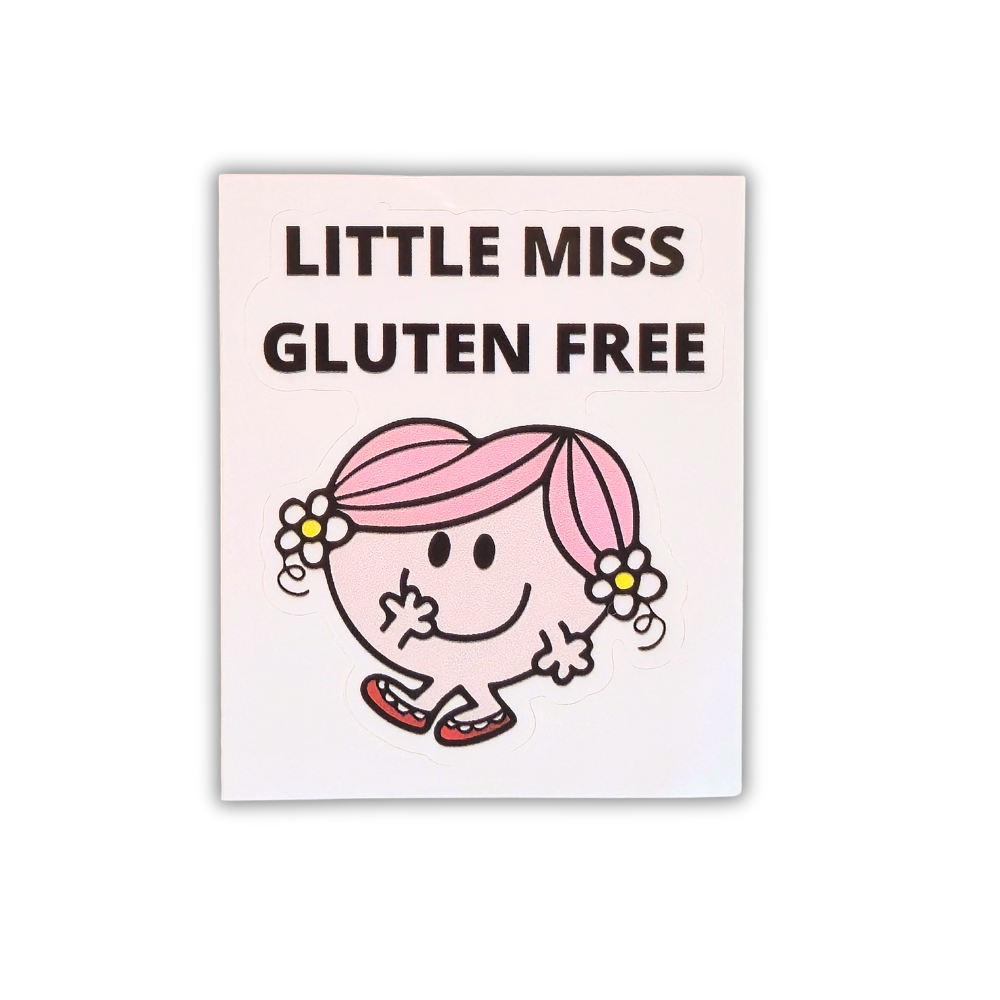 Little Miss Gluten Free | Window Sticker - NovaSmartLinks